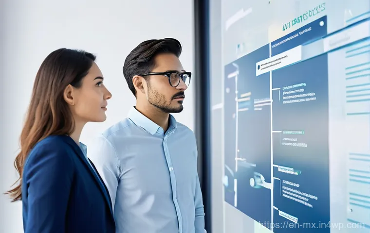 비폭력 커뮤니케이션과 인식의 차이 - **"Mental Map Lenses"**
A diverse group of three adults (two women, one man, all fully clothed i...